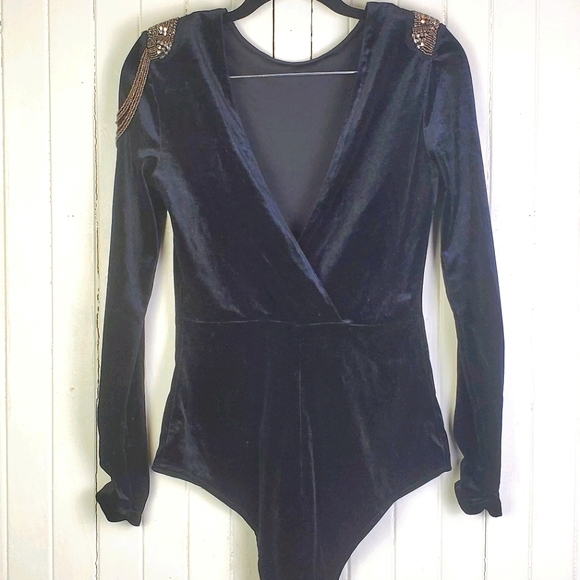 Velour Bodysuit - Picture 3 of 5